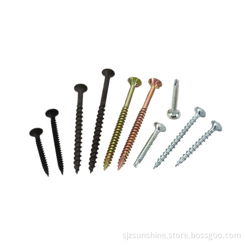 Assorted Size Wood Screws: M3.5, M4, 20mm, 30mm, 40mm, 65mm Torx Countersunk Head and Torx Chipboard Screw with Pozi Recess